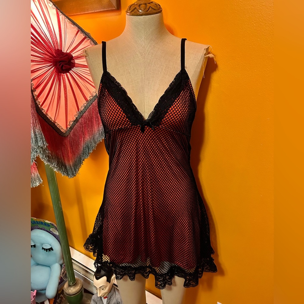 New black and red mini dress by widow/dollskill